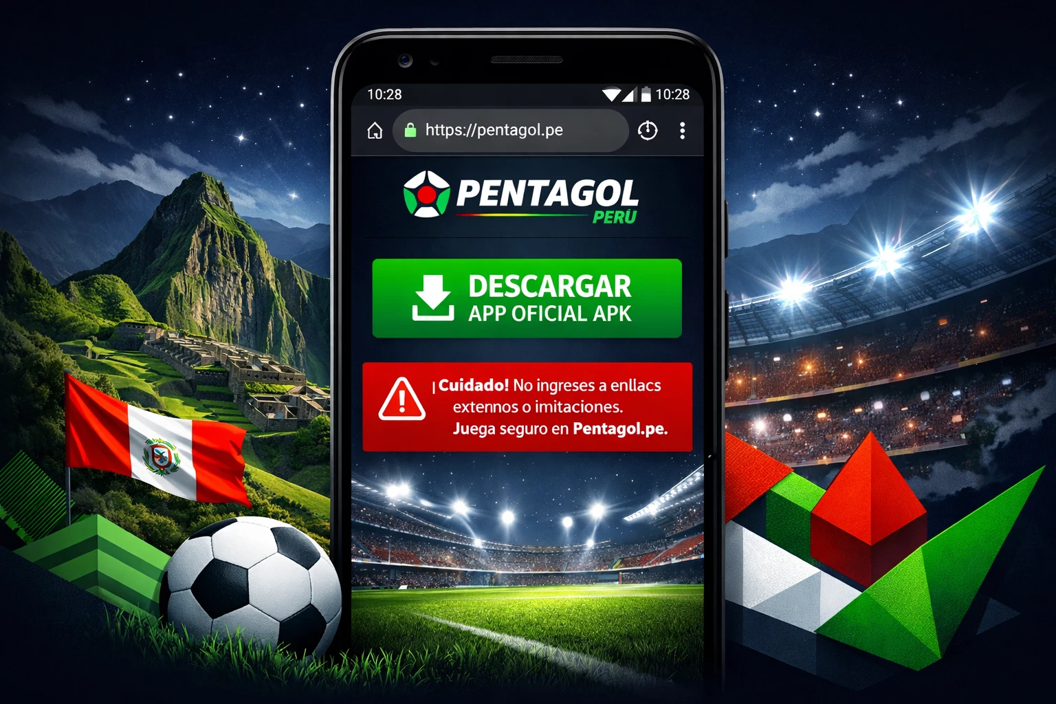 Pentagol app móvil para descargar el APK oficial en Android desde Perú